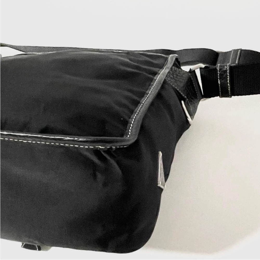Prada Black Messenger Bag for Men - Picture 10 of 13
